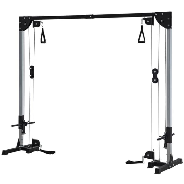 Kabeldrag Kraftstation, 245x85x207 cm, Svart