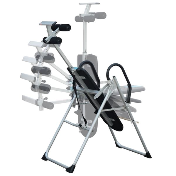 Inversionsbord, 65x112-142x126 cm, Svart