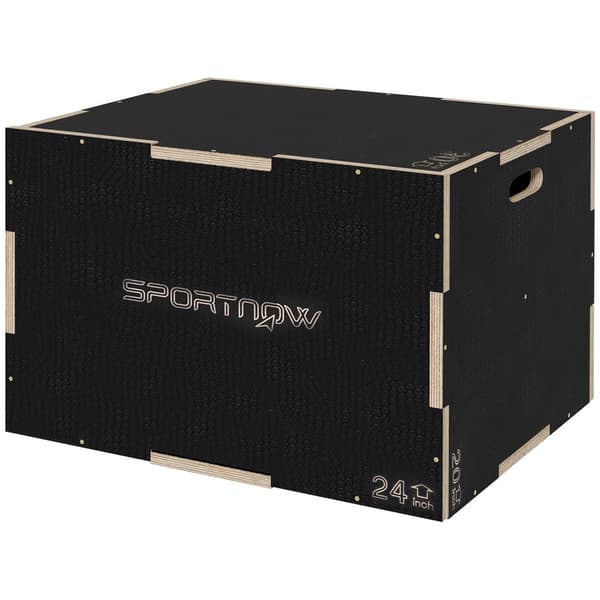 Jump Box, 76x61x51 cm, Sort