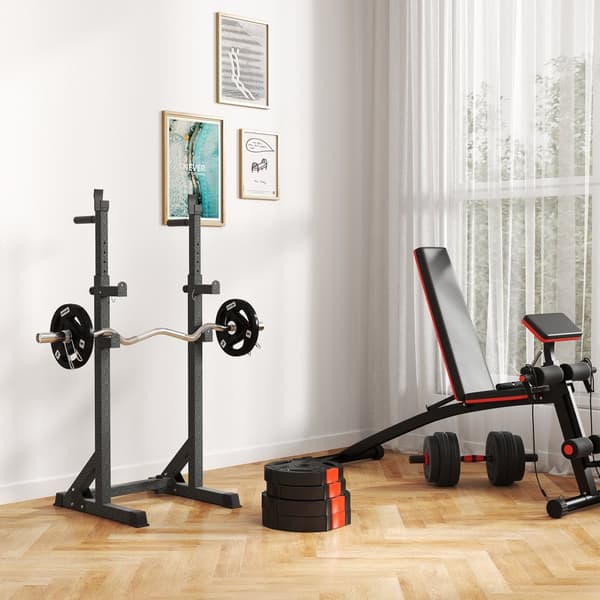 Hantelvikter Set, 4er-Set, Ø34x6T cm, Ø27x4,5T cm, Svart
