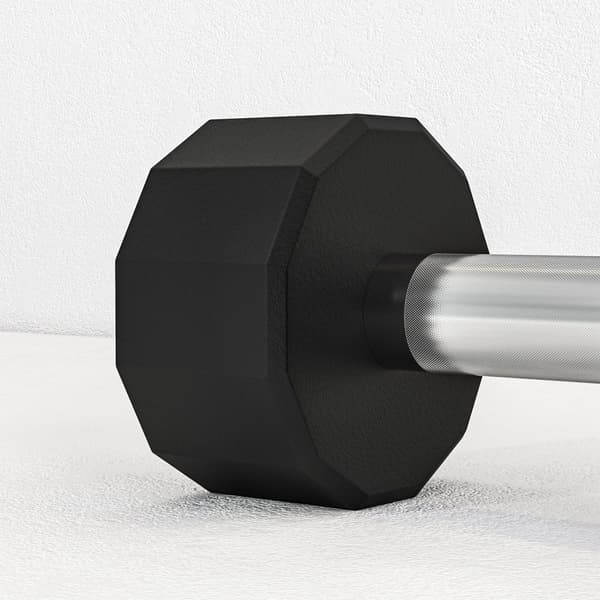 Dumbbell-sæt, 10 kg, 25x9.5x9.5 cm, Sort