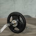 Miniatyrbild 7 av 9: Viktplates-set, Tri-Grip 2 x 5 KG, Ø24 x 3,5H cm, Svart