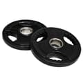 Miniatyrbild 1 av 9: Viktplates-set, Tri-Grip 2 x 5 KG, Ø24 x 3,5H cm, Svart