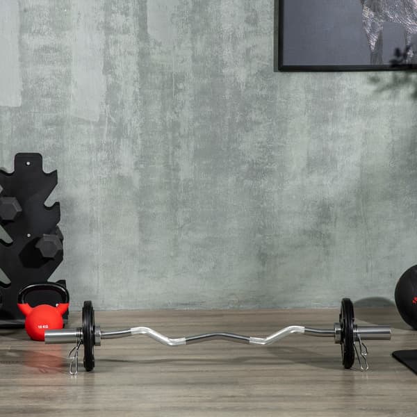 Hantelplattor, Tri-Grip 2 x 10 KG, Ø32 x 4H cm, Svart