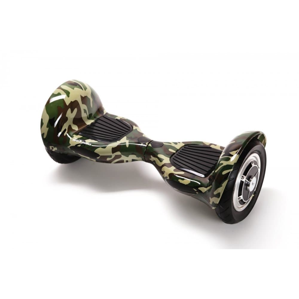 Smart Balance™ Hoverboard 10 inch, OffRoad Camouflage, Motor 700 watt, Battery 4 Ah, Bluetooth, Leds