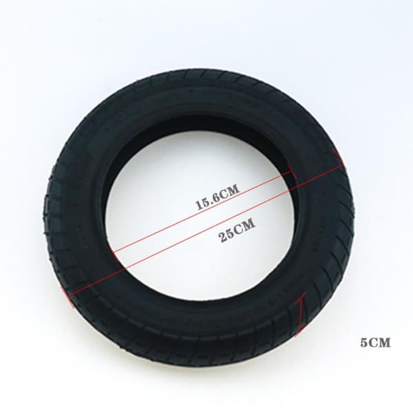 10" Dekk+slange til Xiaomi M365/M365 Pro Scooter, 2-Pack