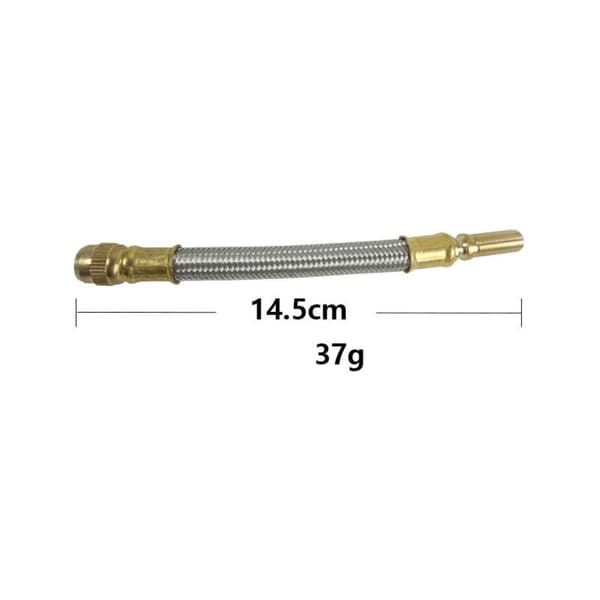Metallflettet forlengelsesventiladapter til Xiaomi M365