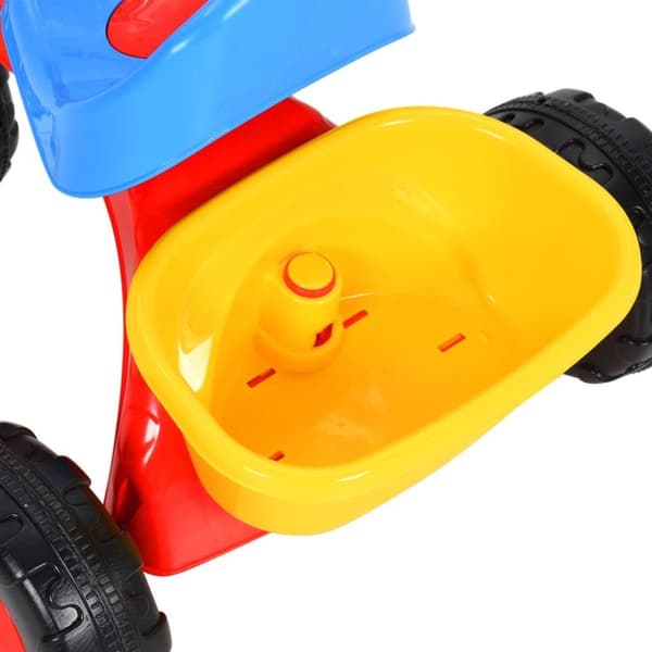 vidaXL trehjulet cykel flerfarvet