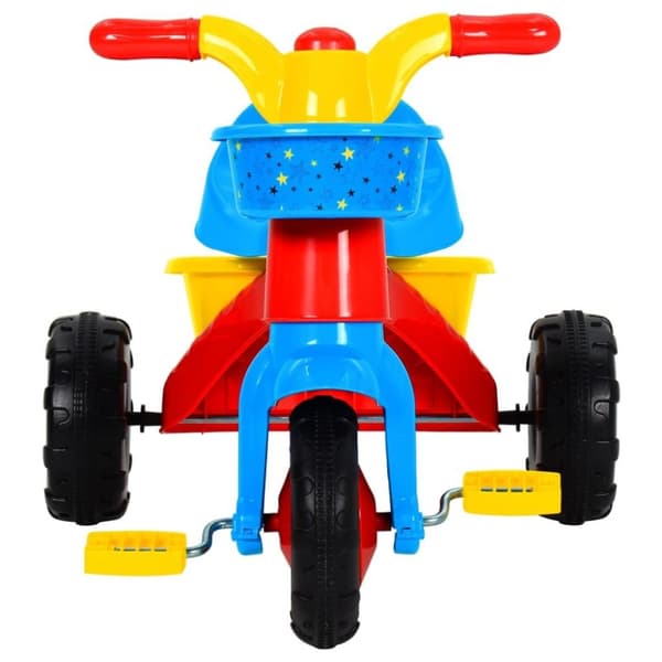 vidaXL trehjulet cykel flerfarvet