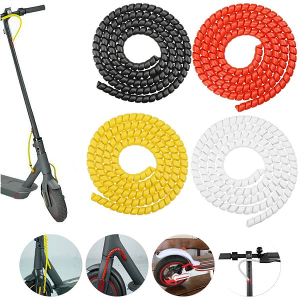 Spiraltråd Kabel Skydd till Xiaomi Elektrisk Scooter