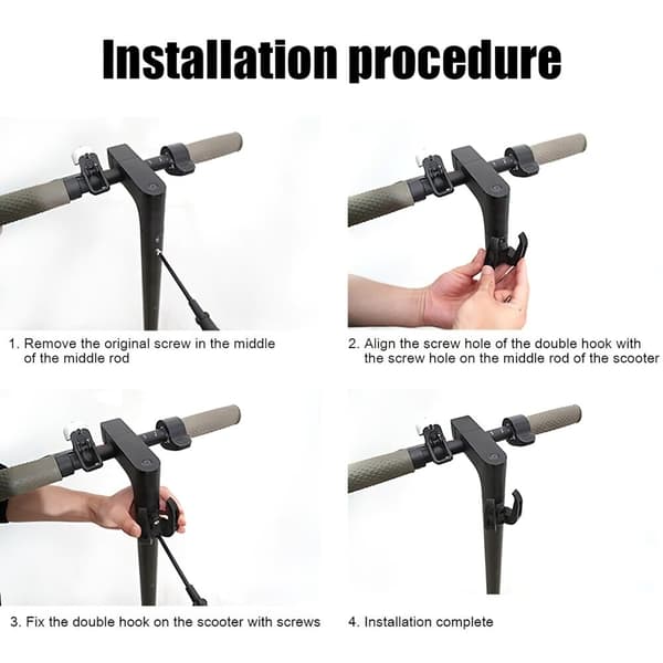 Front Hook Hanger Handle Bag Holder Tools For Xiaomi