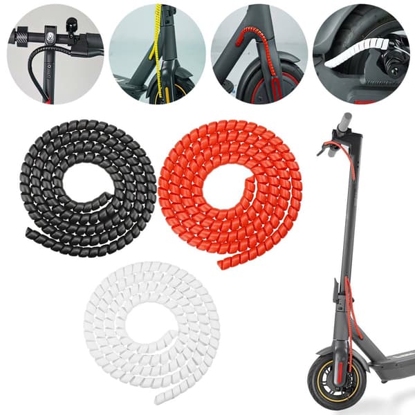 Brake Pipe Spiral Cable Wire Protection For Xiaomi Electric Scooter