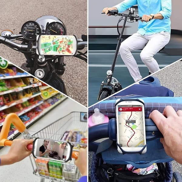 Bicycle Bike Mobile Phone Holder Mount for Handle Bar Scooter