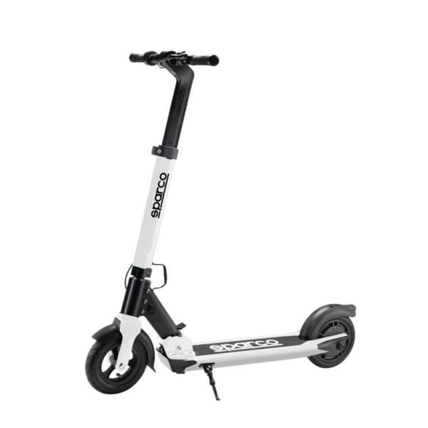 Legetøjsscooter Sparco SEM1 Hvid/Sort 350 W IPX4 8,5" 7500 mAh