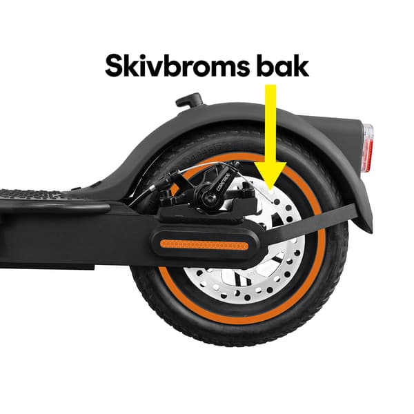 E-WAY E-25020OR Elsparkcykel 250 Watt