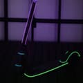 Miniatyrbilde 3 av 10: 131cm scooter scooter lys batteridrevet fleksibel lampe - blå
