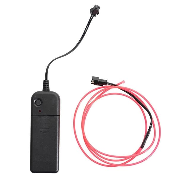 131cm Scooter Ambient Light Battery Powered Rope Lights - Red
