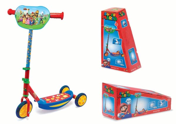 Super Mario Sparkcykel med tre hjul