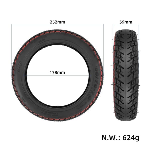 til Xiaomi Electric Scooter 4 Pro 10" 60 / 70-7.0 vakuumdæk