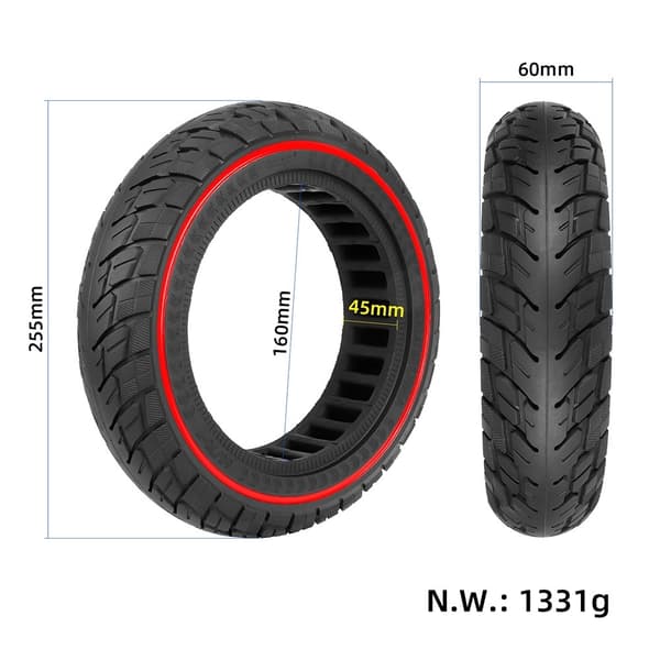 Scooter Xiaomi 4 Pro 10" 60 / 70-7.0 offroad kiinteälle renkaalle