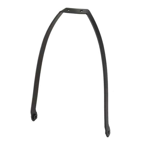 För Scooter Xiaomi 4 Pro ABS bakskärm + metallstödfäste