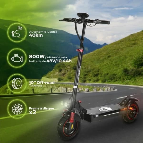 Elektroninen Potkulauta Urbanglide ECROSS PRO LITE 2 Musta 25 km/h