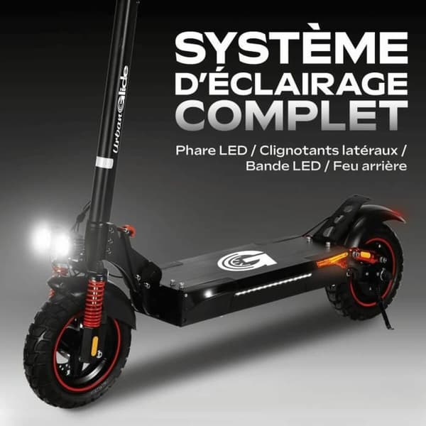 Elektroninen Potkulauta Urbanglide ECROSS PRO LITE 2 Musta 25 km/h