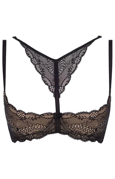 Miss Cotta Biston V-7701, sort og beige, 70e