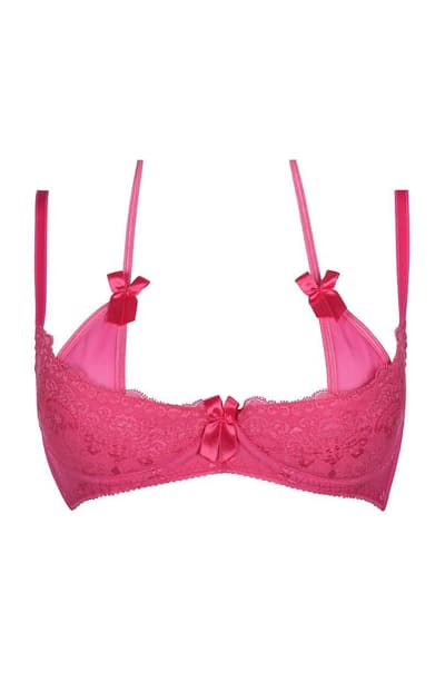 Meringue Kisses Bra V-7711, Pink, 80e