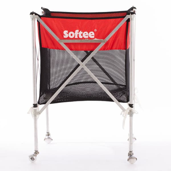 Softee Alumiini Nettotaitettava Pallokärry + Punainen 89x58.5x58.5 cm