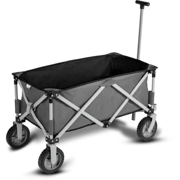 4-hjulig vagn - KAMPA - Trucker Trolley - Fällbar - Grå