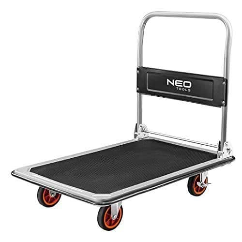 Transportvagn - NEO - Plattform 84-403 - Fällbar - Robust - Svart