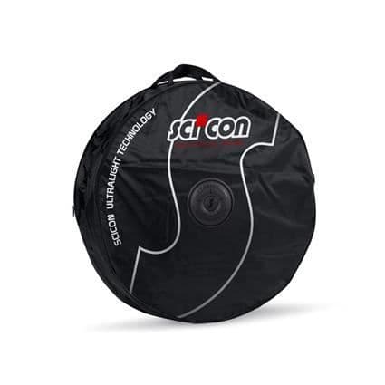 Hjultasche - Scicon - Basic - Dubbel - 2 hjul - Svart