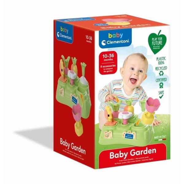 CLEMENTONI Baby - Min första trädgård - Spel för tidig inlärning - Första aktiviteter