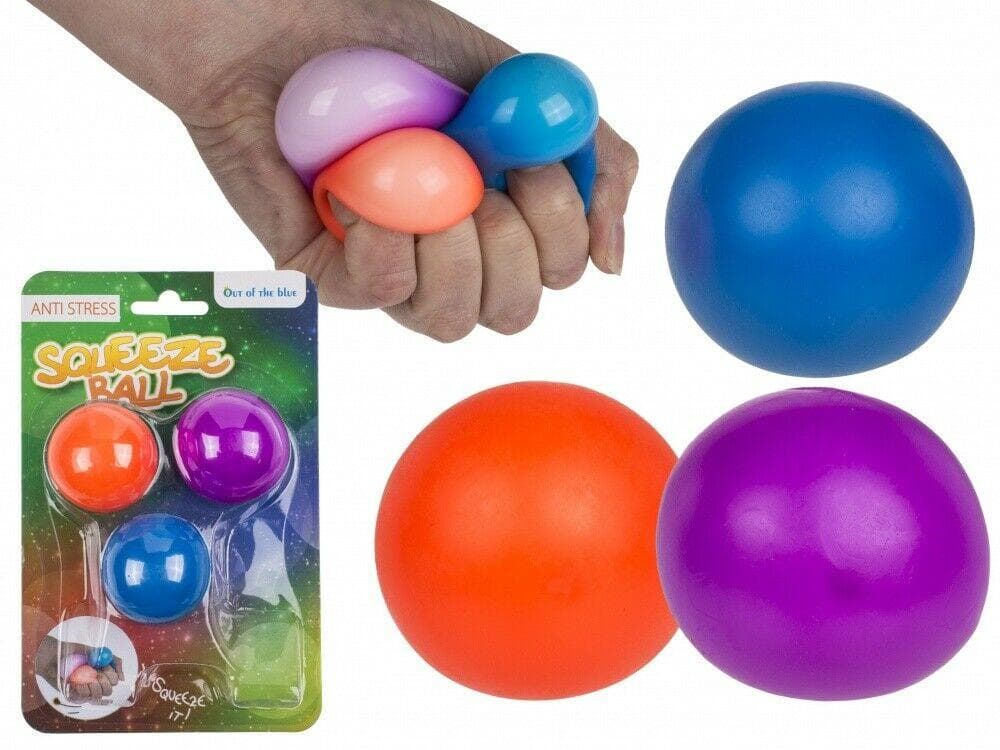 Anti-stress Squeeze Boll 3-pack
