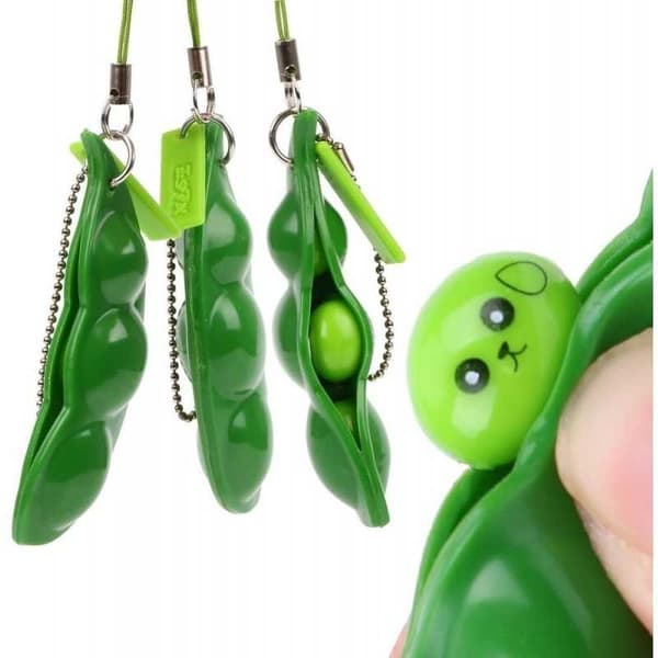2-PACK Lugnande Fidget Toy Green Beans