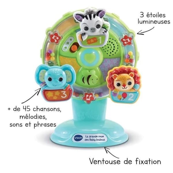 VTECH BABY - Baby Loulous pariserhjul