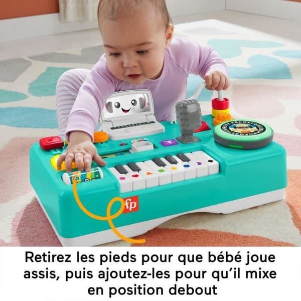 MITT DJ-AKTIVITETSBORD - FISHER-PRIS - HRB64 - FISHER PRICE LEKSAK SCHATT OCH NJUT