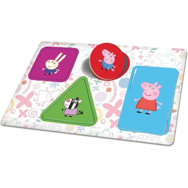 Aktivitetsbord med 10 spel - Peppa Pig Super skrivbord - Edu-spel - LISCIANI