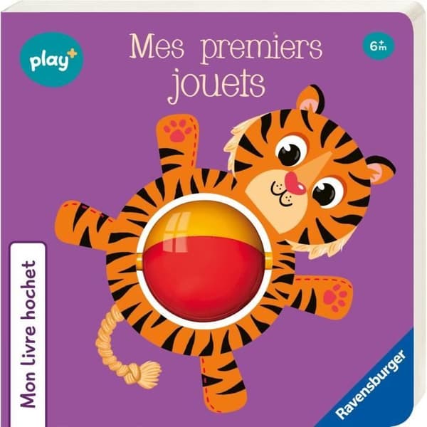 Ravensburger play+, My Rattle Book - Mina första leksaker, Book, First age, baby