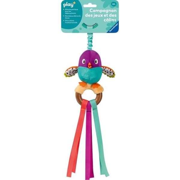 Ravensburger play+, My awakening rattle - Little bird, 0-12 månader, Första ålder, baby