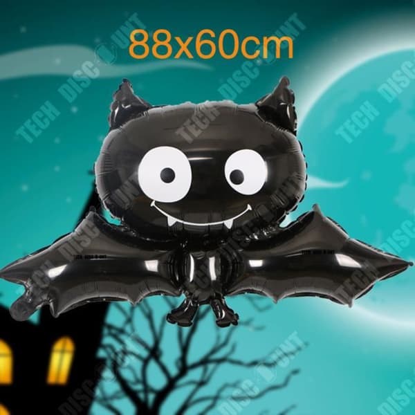 TD® 3 Halloween dekorationsballonger Skräckfest Bakgrundsväggarrangemang, semesterscen, dekorationsballonger