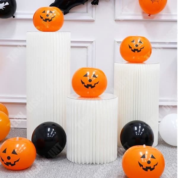 TD® Halloween dekorationsballongset Quick Charge Pumpkin Ghost Festival Ballong med lätta leksaker 30pack