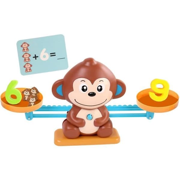 Tikkie the Math Scale - Utbildningsspel - JADE - Montessori - Från 5 år