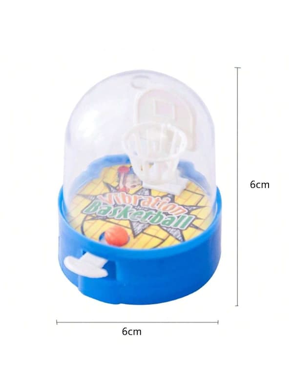OBOSOE 5-Pack Mini Basketball Game Finger Basketball – Farverigt skrivebordslegetøj til børn og voksne, tilfældige farver