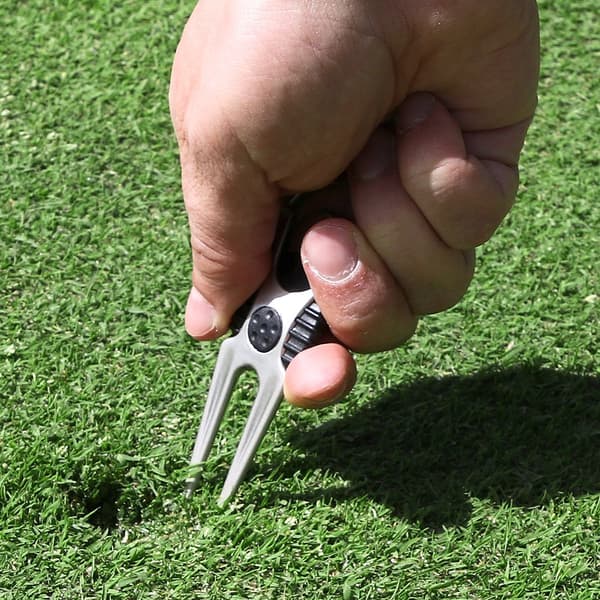 2-pack Skön greenlagare / Pitch fork i metall