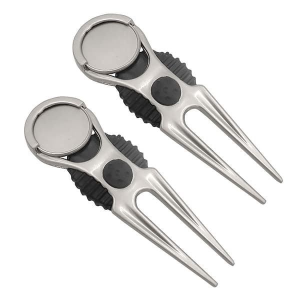 2-pack Skön greenlagare / Pitch fork i metall