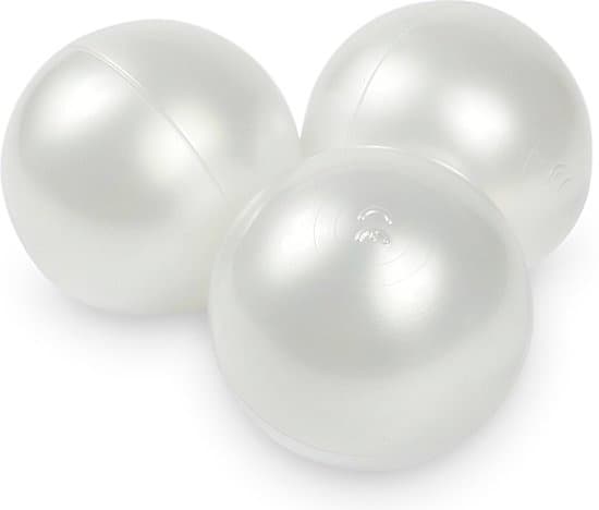Kugler til boldbad perlemor (70mm) 100 stykker