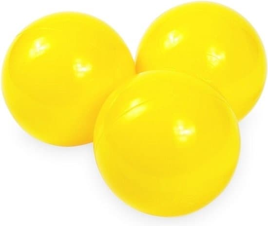 Boldpool bolde gul (70mm) 300 stykker