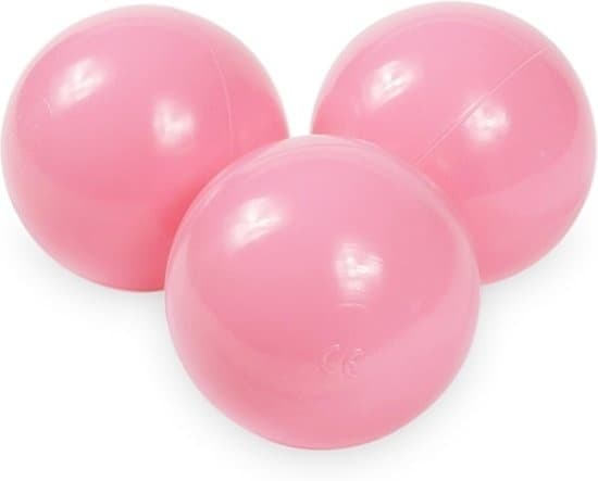 Boldbad bolde pulver rosa (70mm) 500 stykker